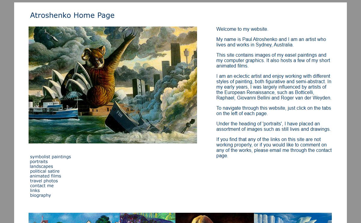 Atroshenko Home Page