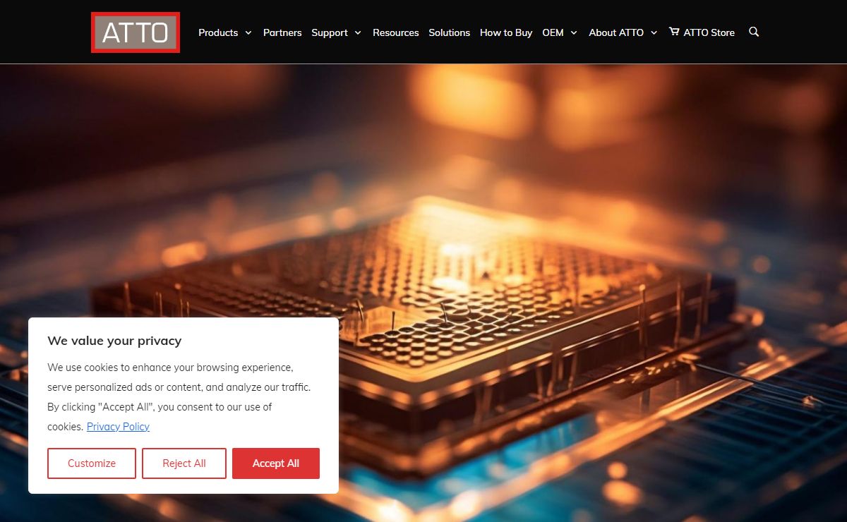 ATTO Technology, Inc. – Network and Storage Connectivity Solutions