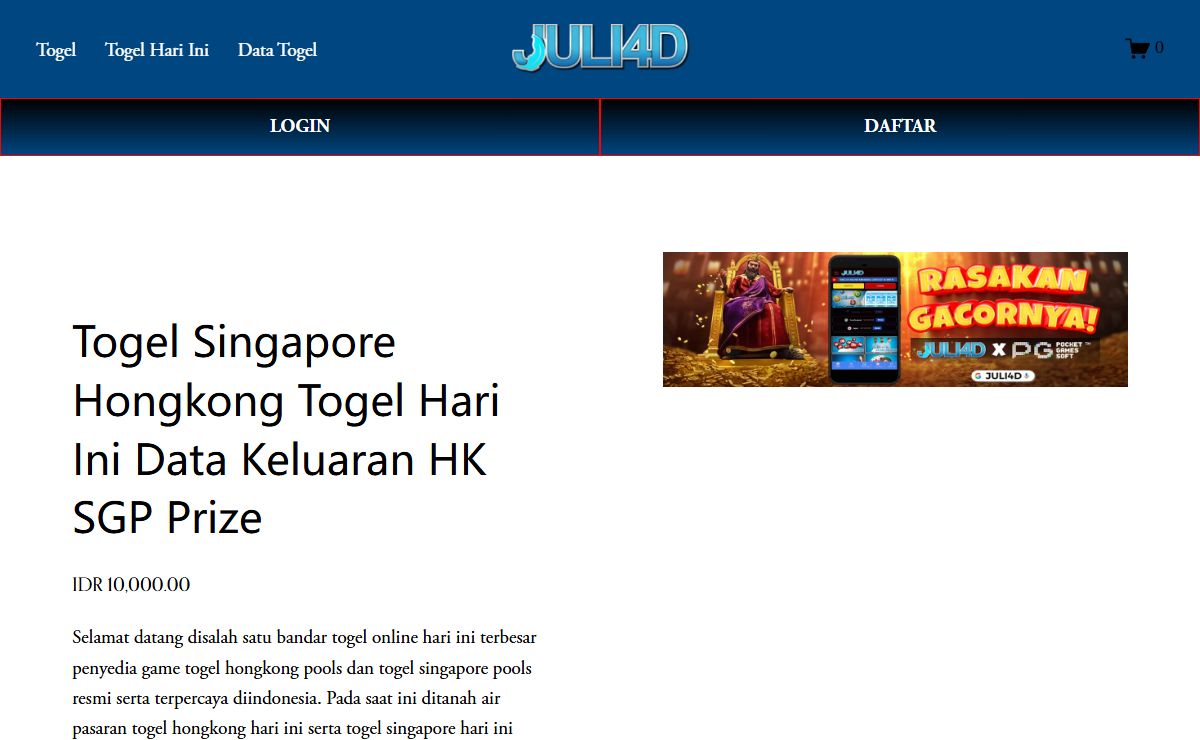 Togel Singapore Hongkong Togel Hari Ini Data Keluaran HK SGP Prize
