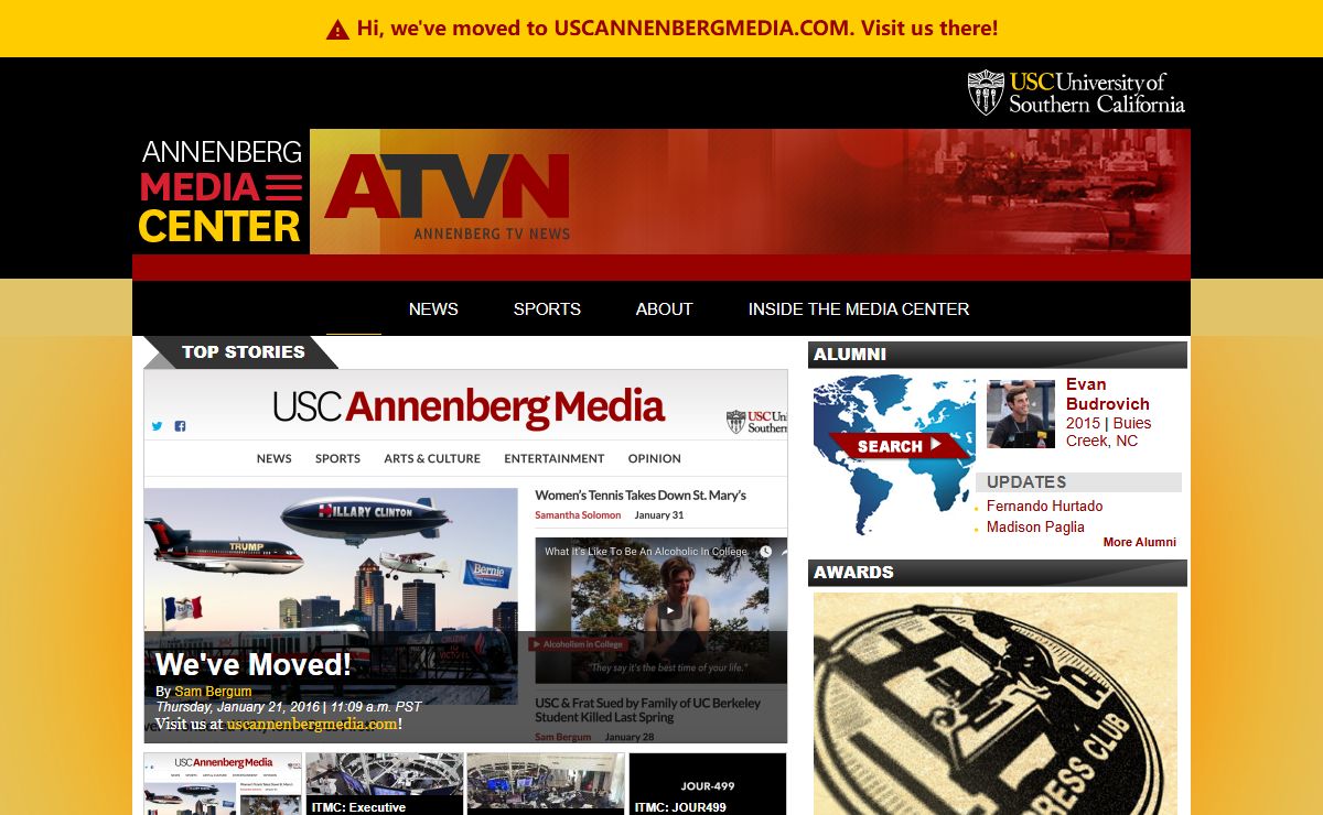 ATVN | USC's First Source for News