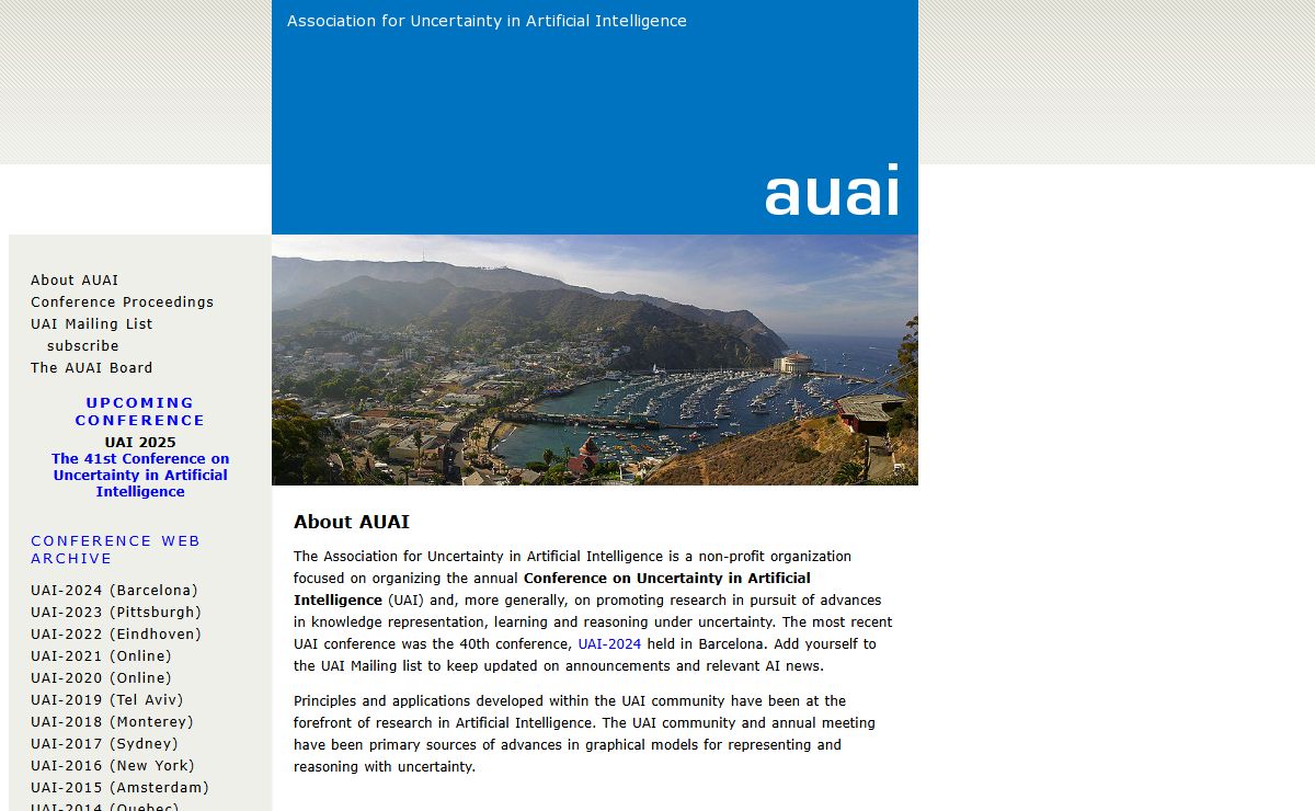 Association for Uncertainty in Artificial Intelligence