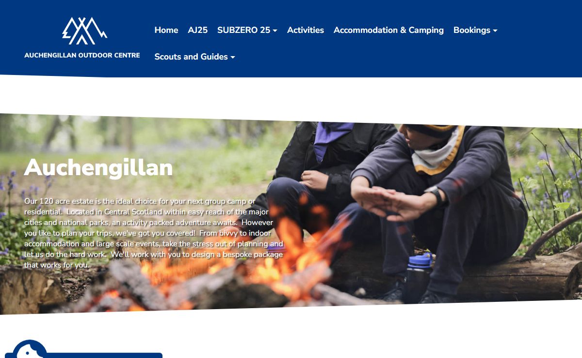 Auchengillan Outdoor Centre Glasgow | Auchengillan Outdoor Centre