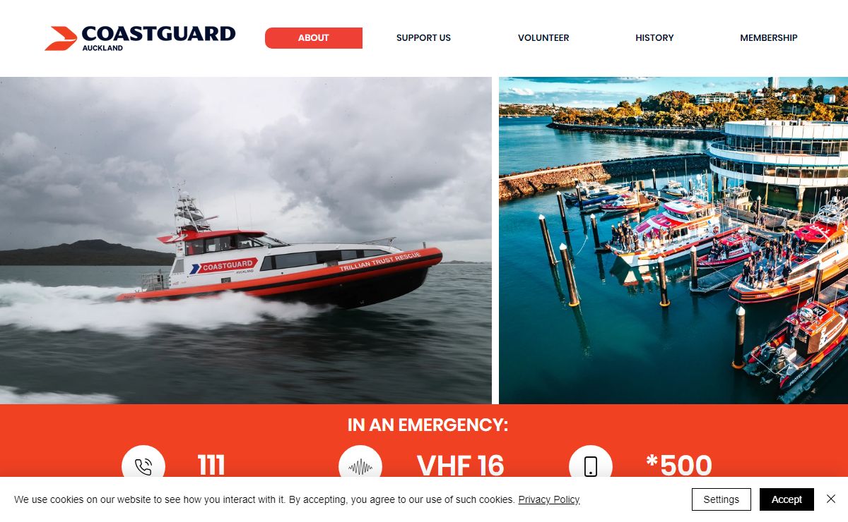 Auckland Coastguard | saving lives at sea