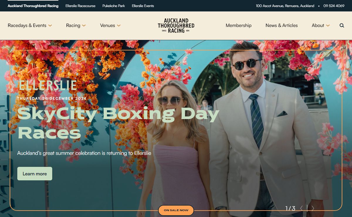 Auckland Thoroughbred Racing | Ellerslie & Pukekohe Park