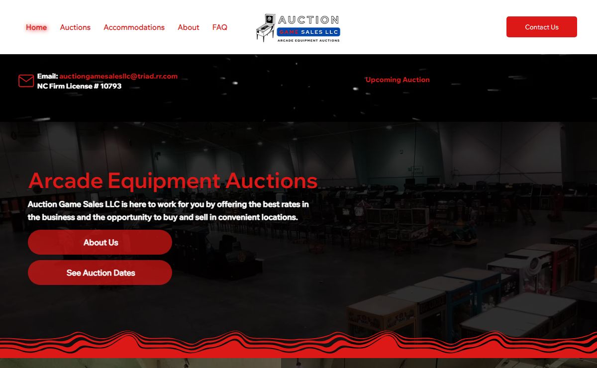 Auction Game Sales LLC | Arcade games | Yadkinville, NC 27055, USA