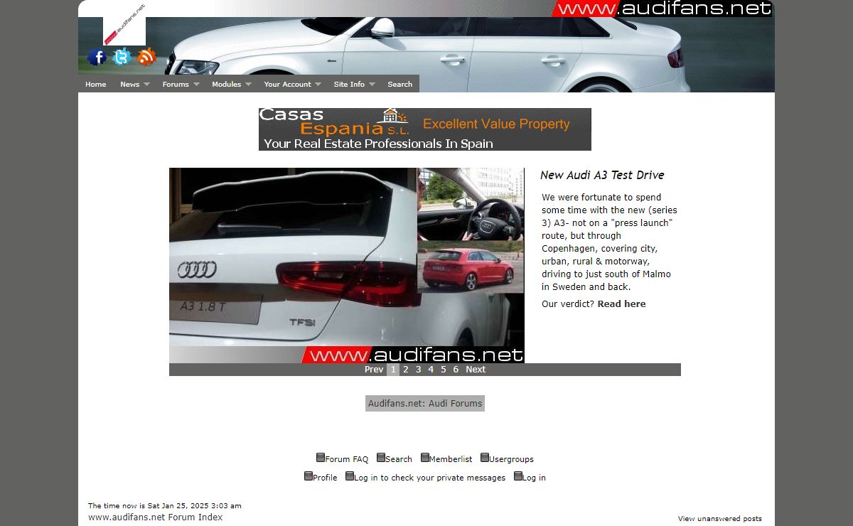 Audifans.net - the UK Audi portal