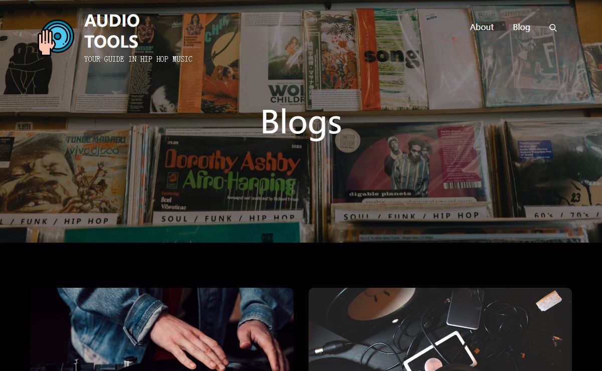 AUDIO TOOLS | Your guide in hip hop music | Homepage
