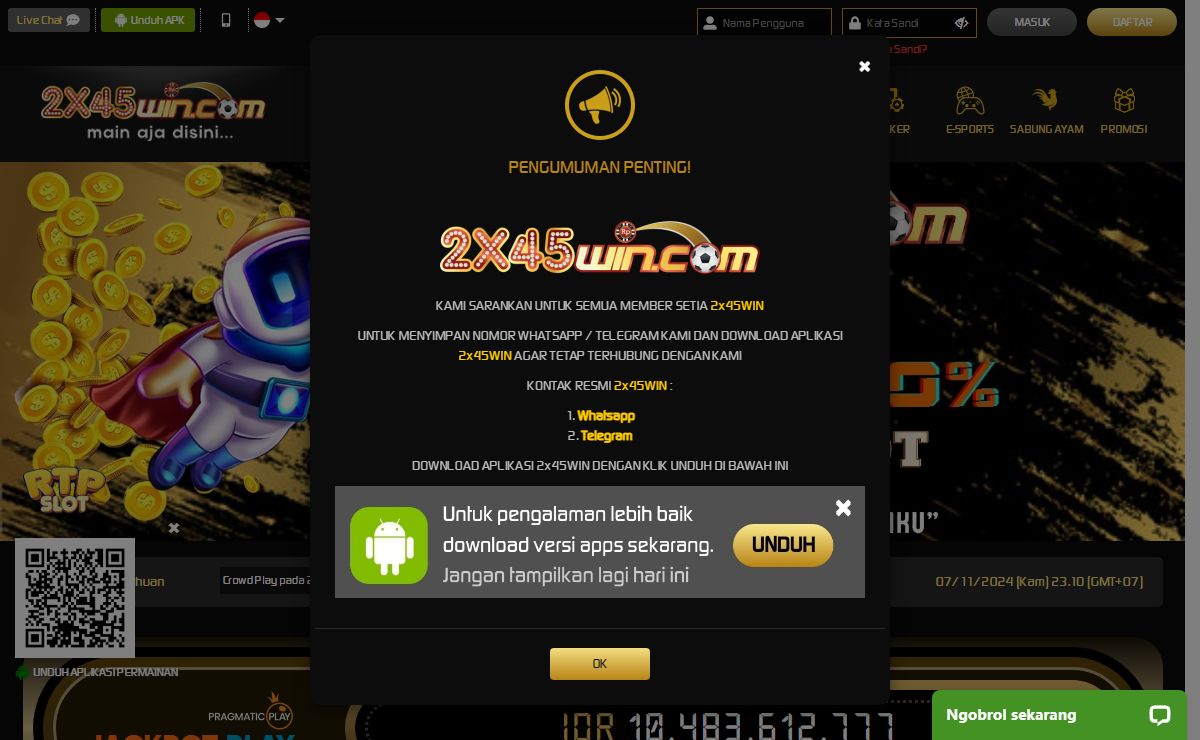 2X45WIN : Link Daftar Situs Alternatif Slot Online Gacor Gampang Menang Dan Agen Slot88 Terbaik Hari Ini