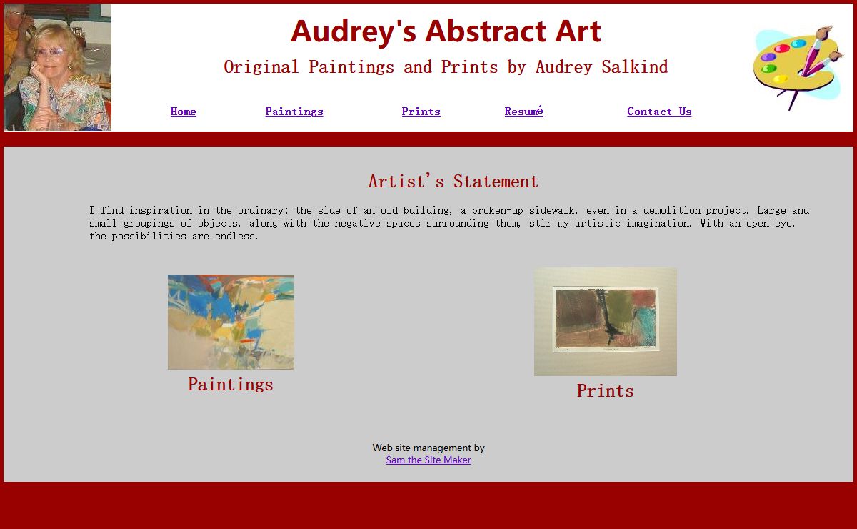 Audrey's Abstract Art