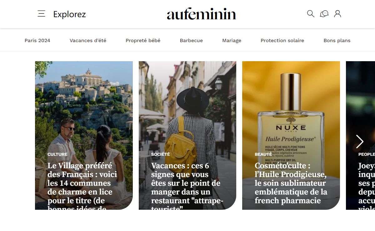 aufeminin.com : Mode femme, Beauté femmes, Maman, Mariage, Psycho...