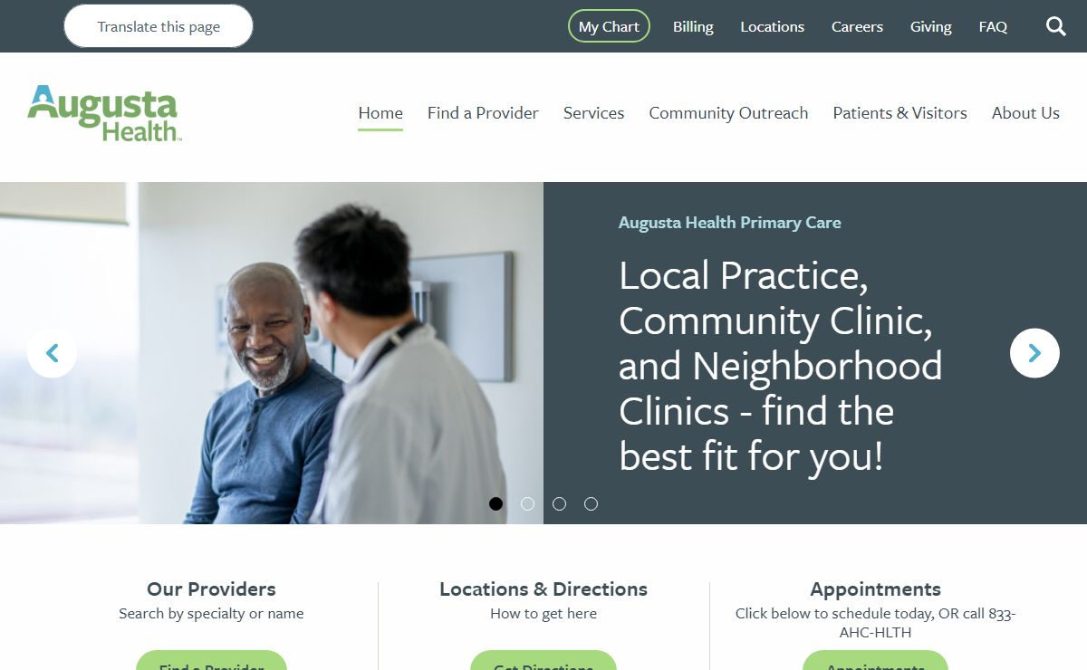 Augusta Health - Compassionate Healthcare for Our Community