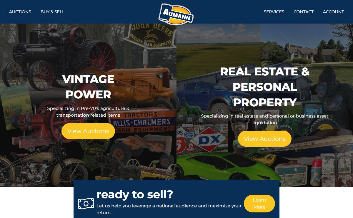 Auctions | Aumann Auctions, Inc.