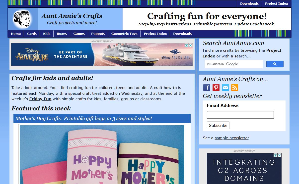 Aunt Annie's Crafts - Crafts and more, for all ages!