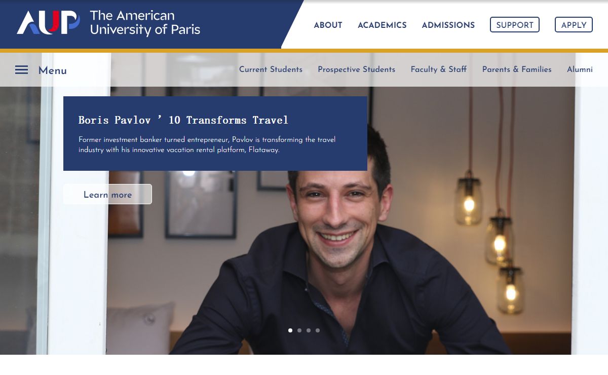 The American University of Paris | International Undergraduate and Graduate Programs.