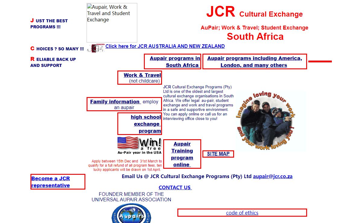 JCR Cultural Exchange Programs - Imagine loving your work and your work loving you! Aupair programs world-wide
