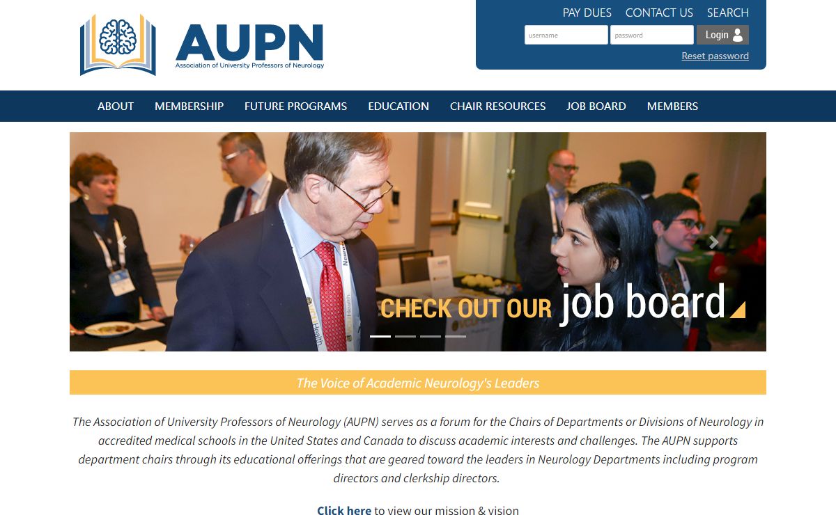 Home | Association for University Professors of Neurology