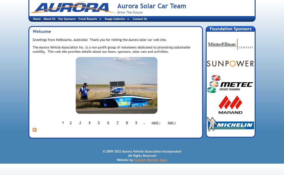 Aurora Solar Car Team | Drive The Future