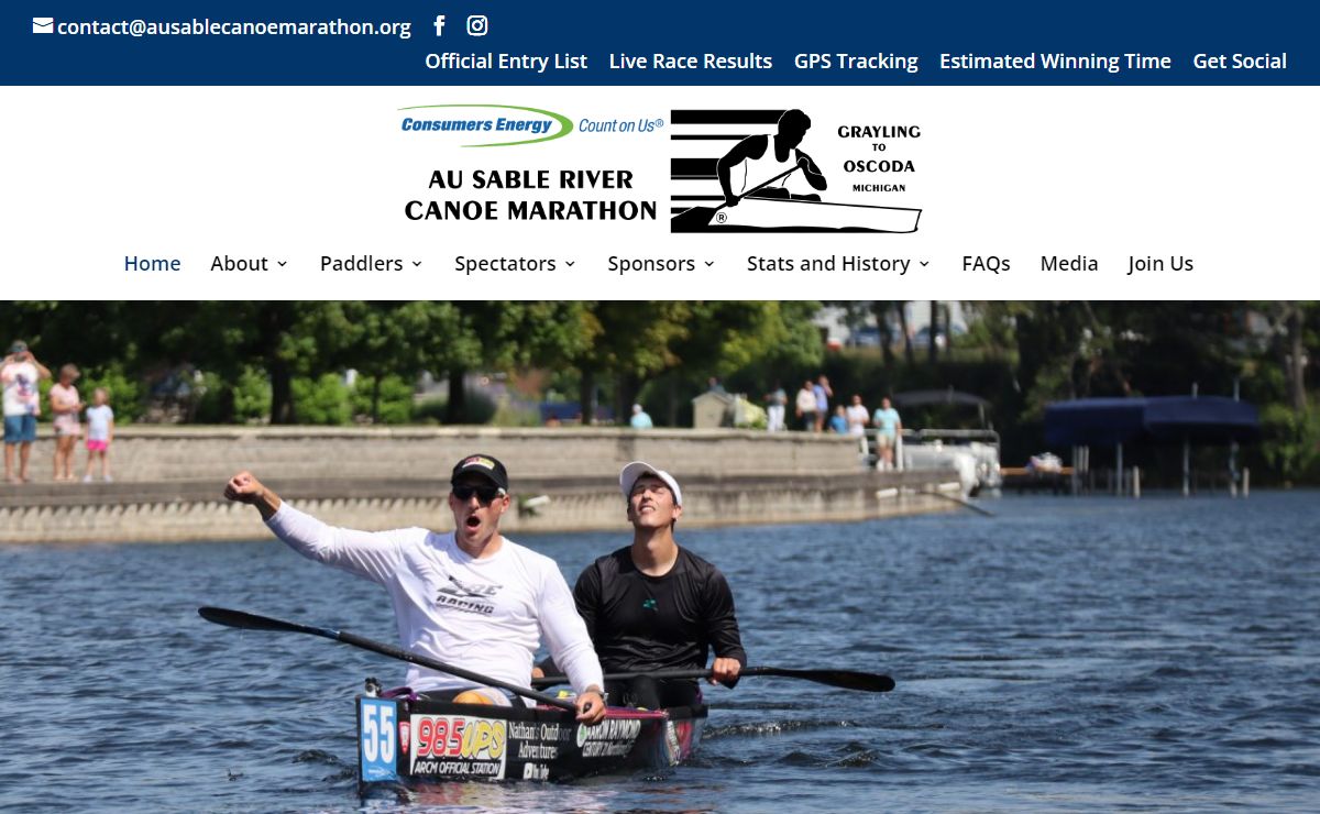 AuSable River Canoe Marathon | World's Toughest Spectator Race