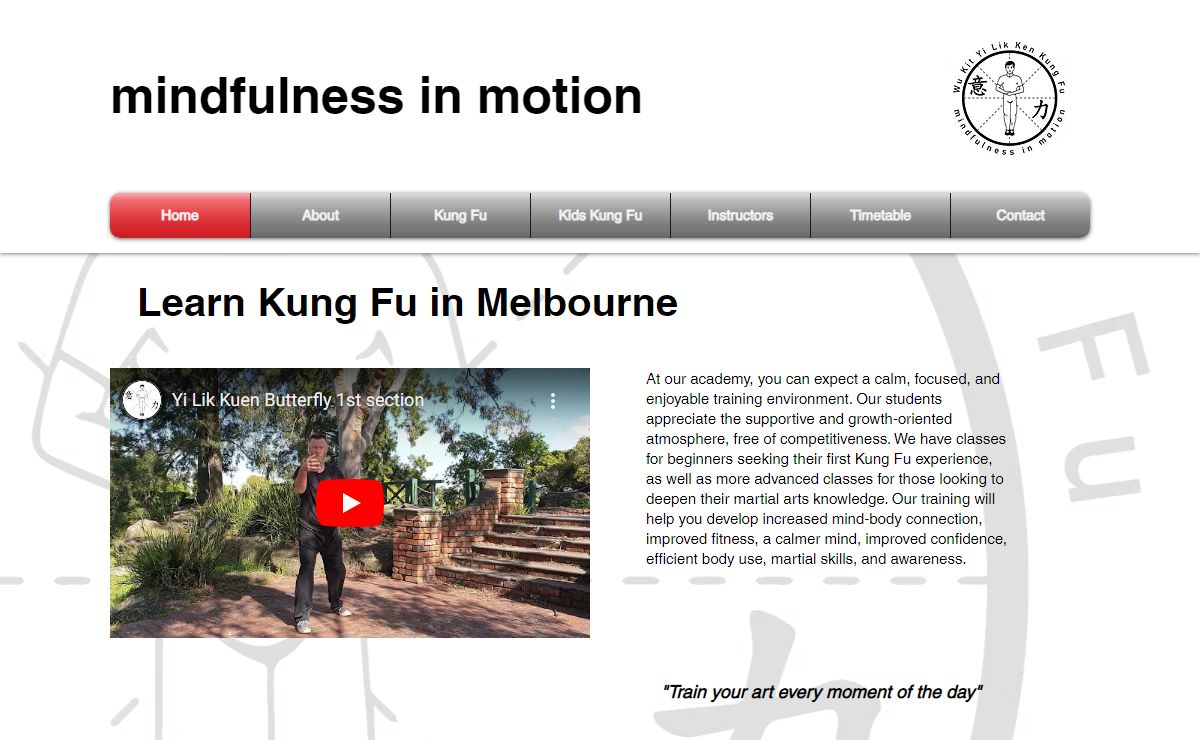 Martial Arts | Preston | mindfulness in motion