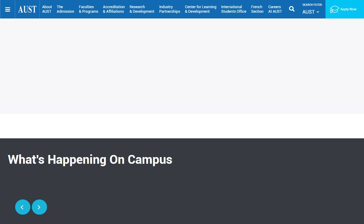 AUST | AMERICAN UNIVERSITY OF SCIENCE & TECHNOLOGY