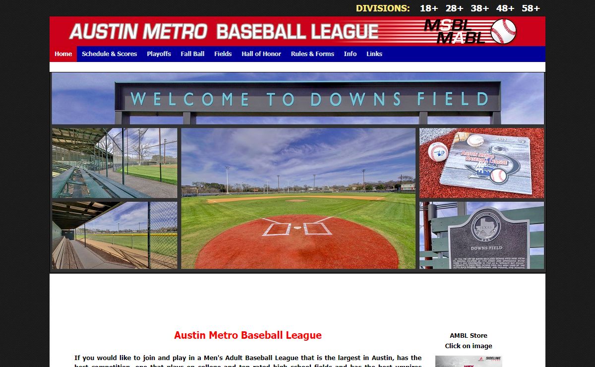 Austin Metro Baseball League