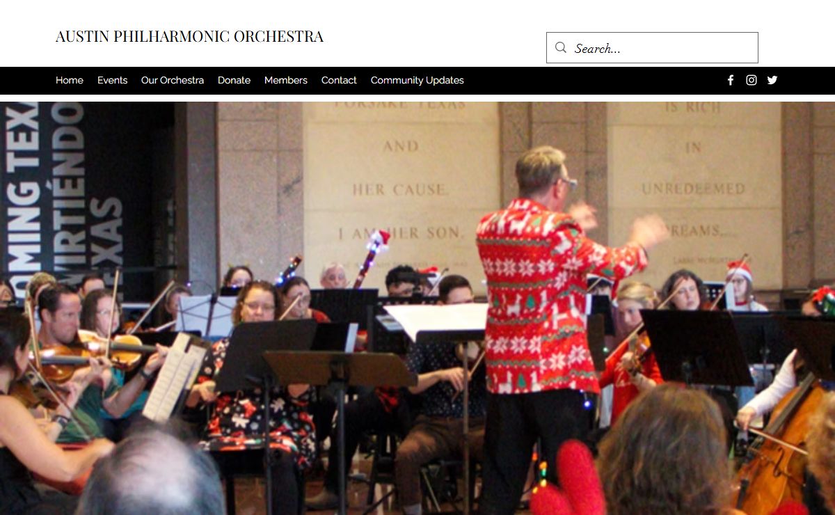 Home | Austin Philharmonic Orchestra