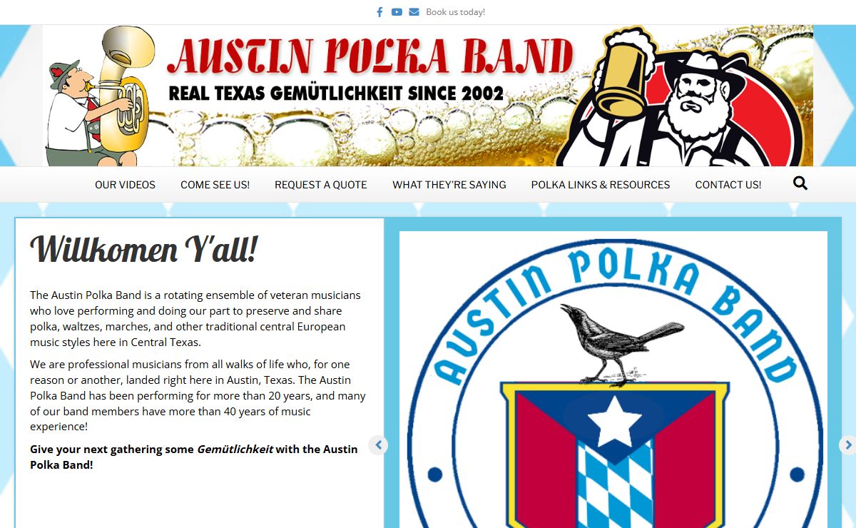 Austin Polka Band – Real Texas Gemutlichkeit Since 2002