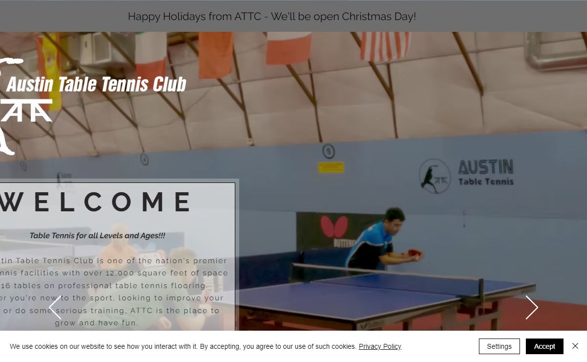 Largest Professional Table Tennis Facility In Texas | Austin Table Tennis Club