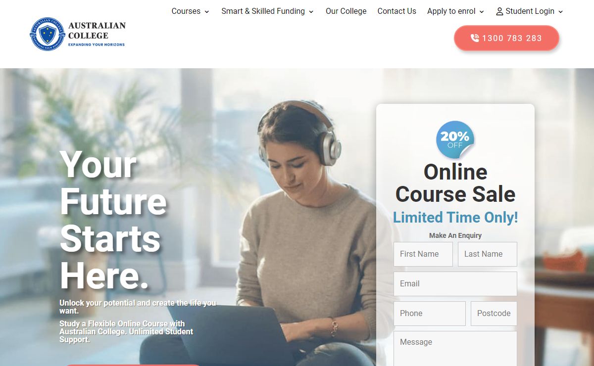 Australian College | Nationally Recognised Courses | Contact Us Today