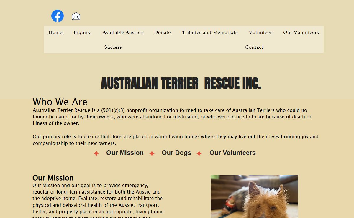 Home | Australian Terrier Rescue