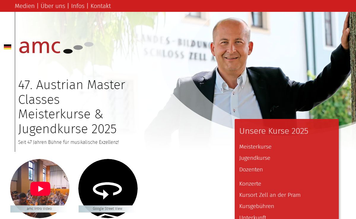 47. Austrian Master Classes - Meisterkurse & Jugendkurse 2025 | austrian master classes