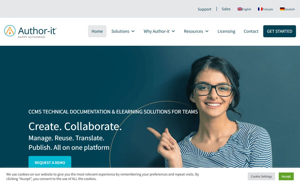 CCMS Technical documentation & eLearning solutions | Author-it