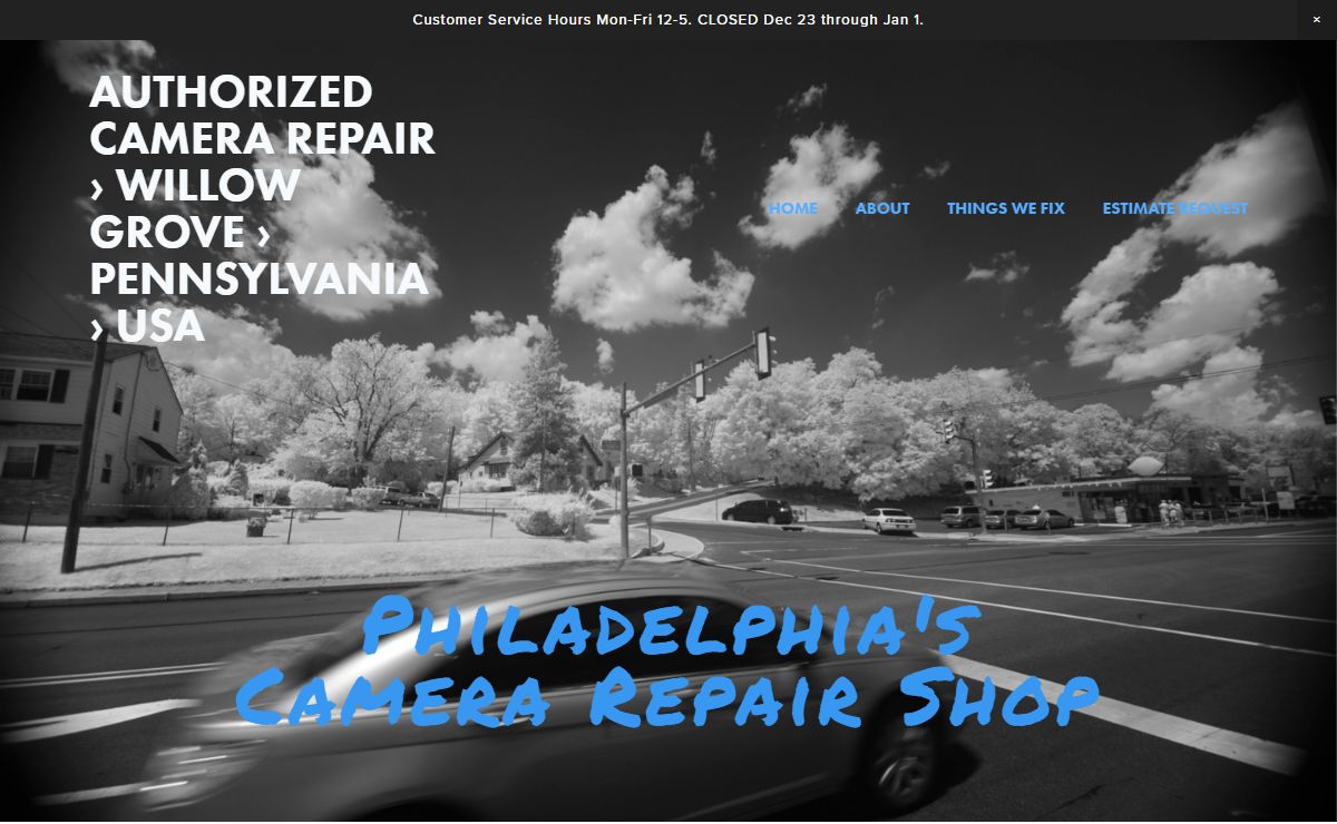 Authorized Camera Repair › Willow Grove › Pennsylvania › USA
