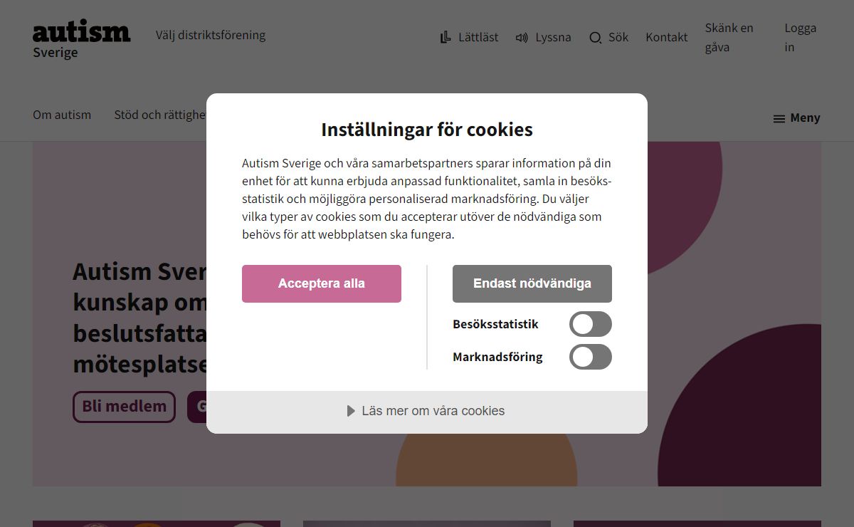 Start - Autism Sverige