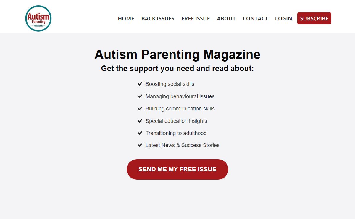 Autism Parenting Magazine - everything you need to support your family