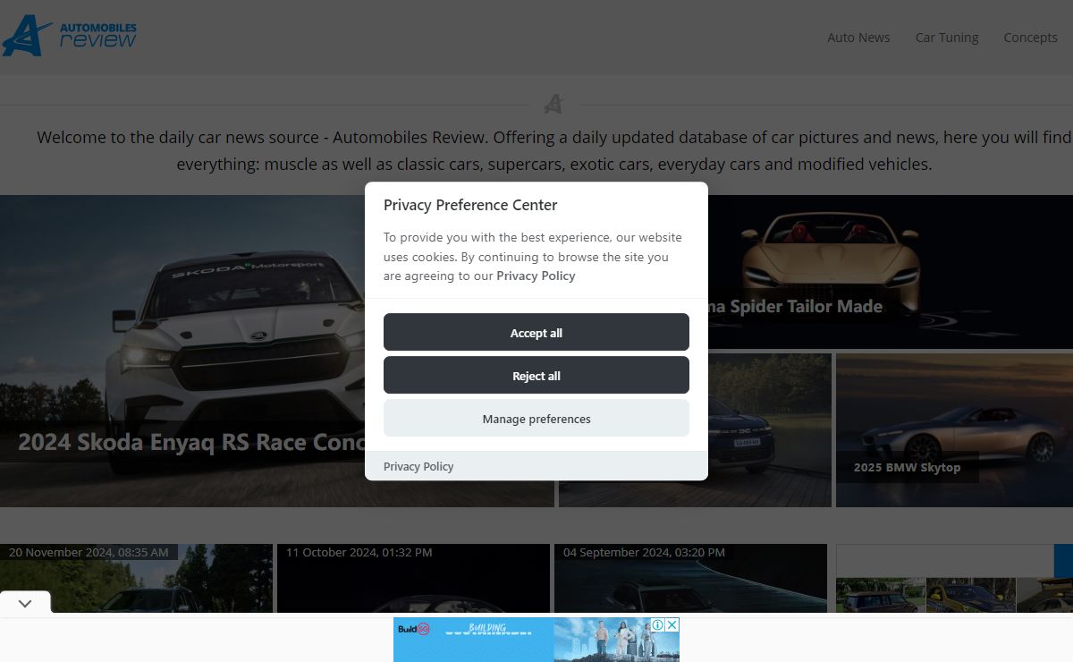 Automobilesreview - News, Pictures, Information & Specs