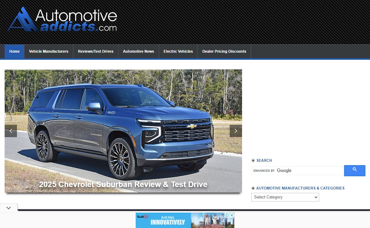 Automotive Addicts | Expert Car, Truck, SUV Test Drive Reviews and News