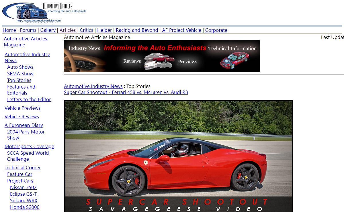 Automotive Articles .com Magazine | Automotive Articles Magazine