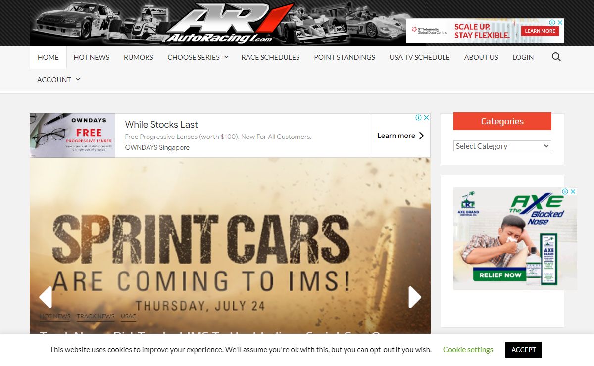 AutoRacing1.com - An Inside Look at Motorsports