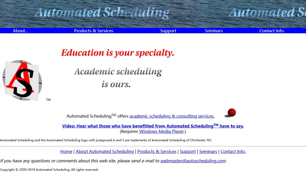 Automated Scheduling