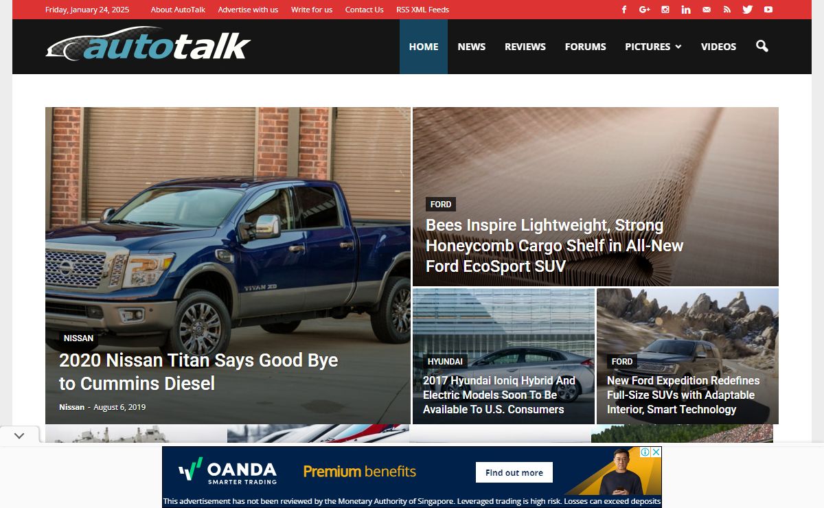 AutoTalk • Automotive News Car Reviews Forum Pictures