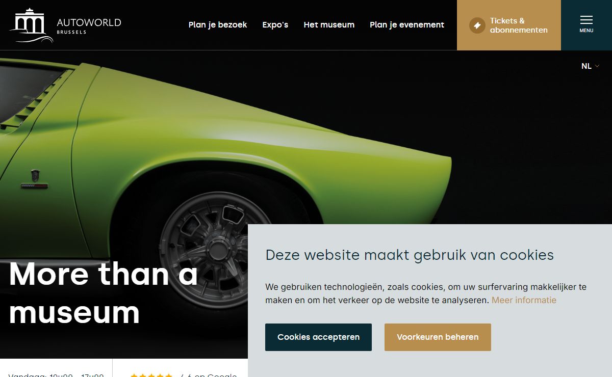 Nationaal automuseum | Autoworld