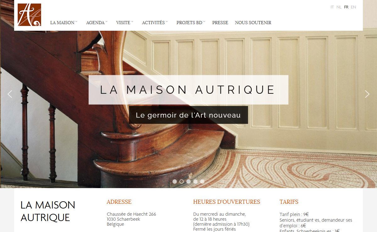Maison Autrique - Accueil