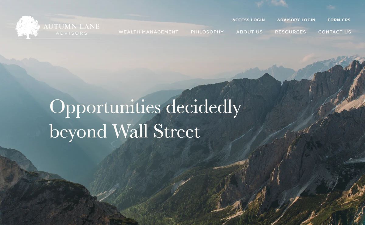 Autumn Lane Advisors - Autumn Lane Advisors, LLC