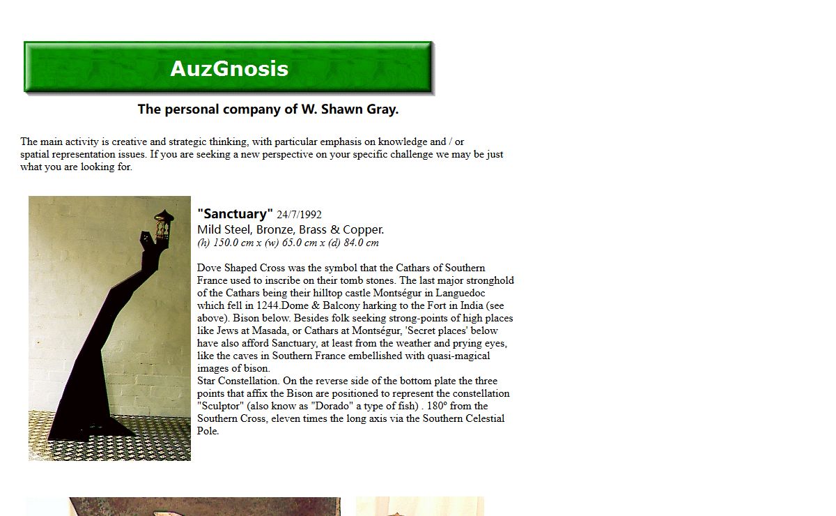 AuzGnosis Homepage