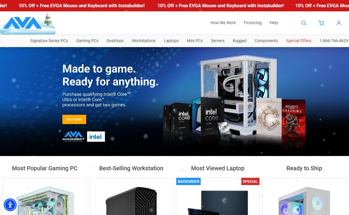 AVADirect Custom Computers | Gaming PCs, Desktops, Laptops