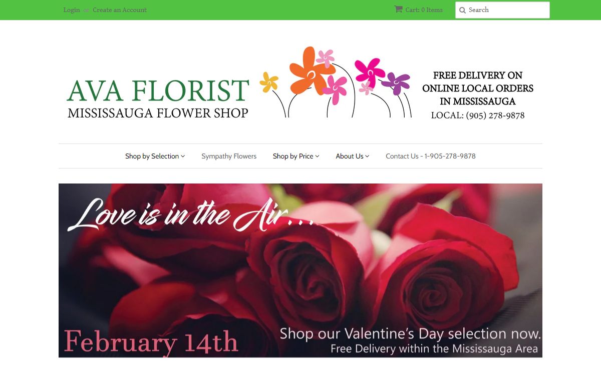 Ava Florist - Mississauga and Toronto Flower Delivery