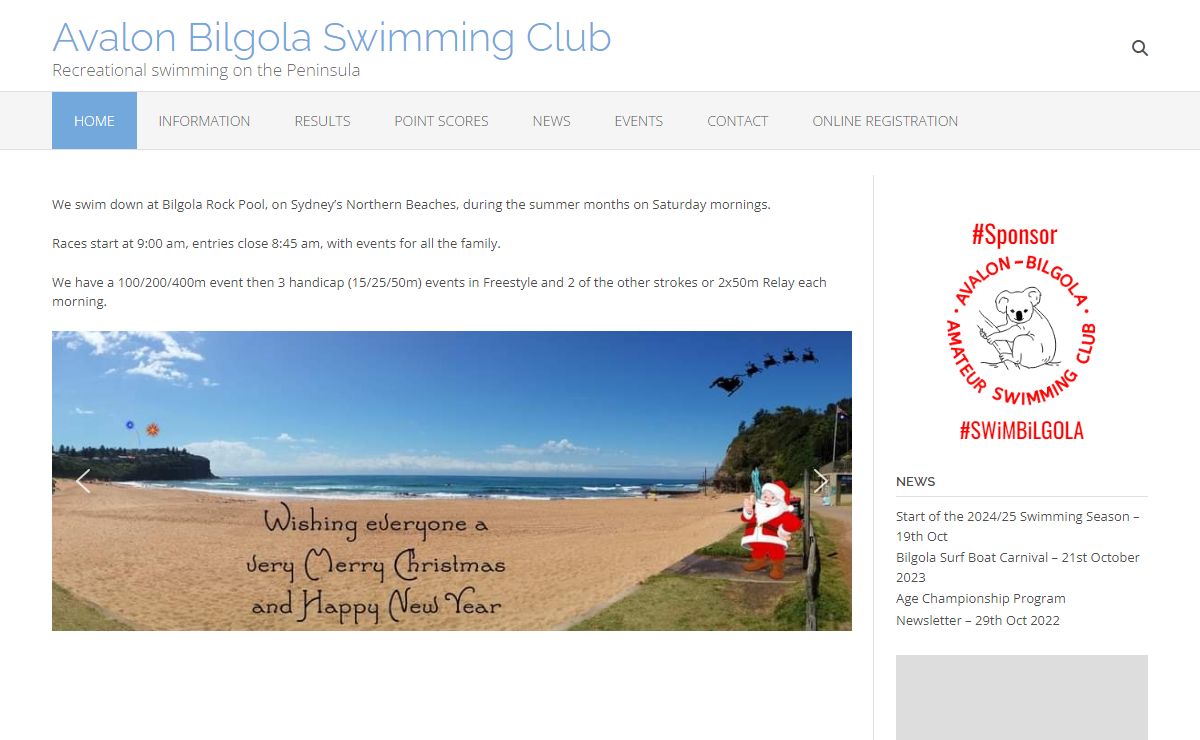 Avalon Bilgola Swimming Club – Recreational swimming on the Peninsula