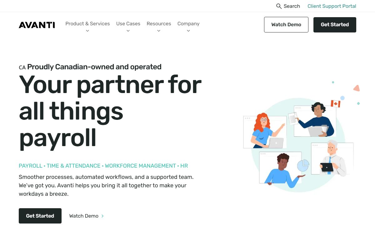 HCM Software for Mid-Size Canadian Companies | Avanti
