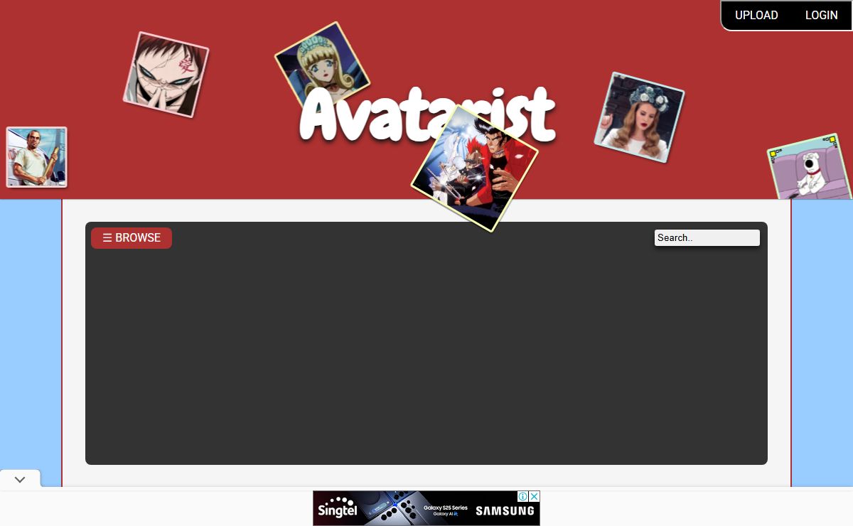 Avatarist - Web's largest resouce for avatars!